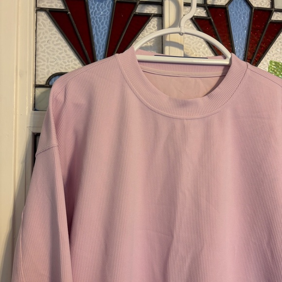 Lululemon Pink Ribbed Sweater - Picture 2 of 3